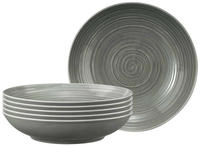 Seltmann Weiden Terra Pastateller &oslash; 26 cm 6er Set - Perlgrau
