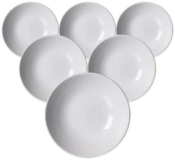 Ritzenhoff & Breker Banda Suppenteller ø 20 cm 6er Set Weiß