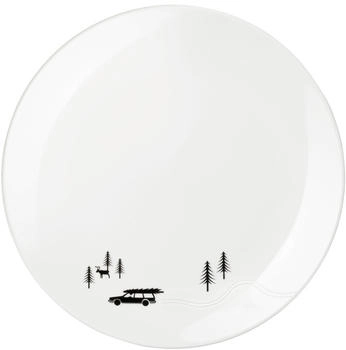 ASA ASA Dessertteller 21 cm Joy Snow Tracks Skidding Xmas