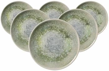 Ritzenhoff & Breker Cecina Dessertteller ø 20,5 cm 6er Set jade