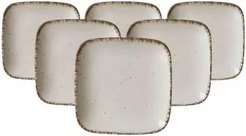 Ritzenhoff & Breker Beilagenteller 14,5cm 6er Set Casa creme
