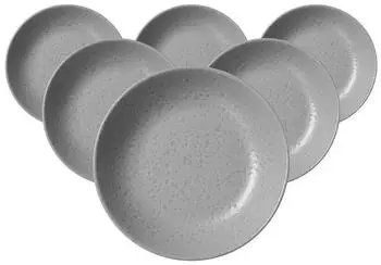 Ritzenhoff & Breker Suppenschale 20cm 6er Set Kitwe grau