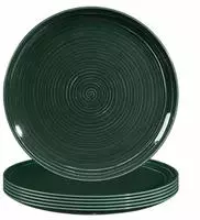 SPEISETELLER Terra Moosgr&uuml;n &oslash; 27,5 cm 6er Set