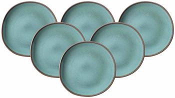 Villeroy & Boch Multipack Lave glacé Frühstücksteller 6 Stück