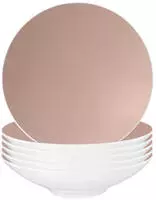 PASTA- / SUPPENTELLER Life Fashion Posh Rose &oslash; 23,3 cm 6er Set