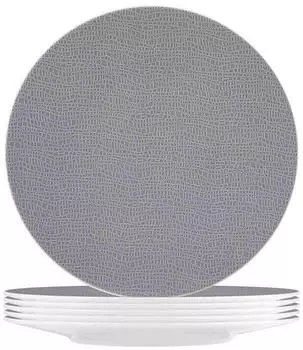 Seltmann Weiden Life Fashion Speiseteller &oslash; 28,3 cm 6er Set Elegant Grey