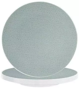 Seltmann Weiden Life Fashion Frühstücksteller ø 22,5 cm 6er Set Green Chic