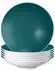 Seltmann Weiden Life Fashion Pasta-/Suppenteller ø 23 cm 6er Set Trendy Petrol