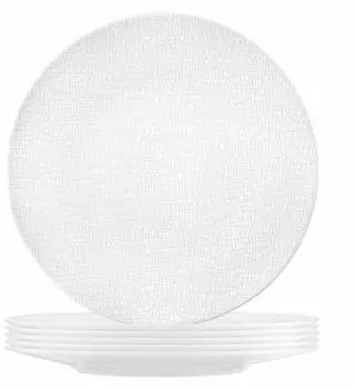 Seltmann Weiden Life Fashion Speiseteller ø 28,3 cm 6er Set Luxury White