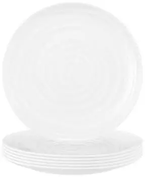 Seltmann Weiden Terra Brotteller ø 17,7 cm weiß 6er Set