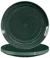 FR&Uuml;HST&Uuml;CKSTELLER Terra Moosgr&uuml;n &oslash; 22,5 cm 6er Set