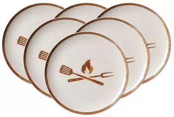 Ritzenhoff & Breker Rusty Speiseteller ø 26 cm 6er Set