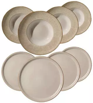 Ritzenhoff & Breker Nerano Pizza & Pasta Set 8-teilig