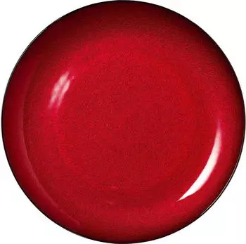 Ritzenhoff & Breker Platzteller / Servierplatte 33cm 4er Set Grazia rot