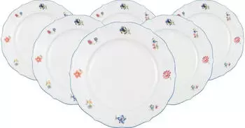 Seltmann Weiden Weiden Sonate Nostalgie Frühstücksteller ø 20,1 cm 6er Set