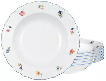 Seltmann Weiden Weiden Sonate Nostalgie Suppenteller ø 22,4 cm 6er Set