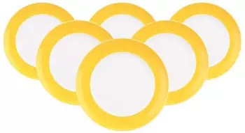 Seltmann Weiden Weiden Liberty Pure Colors Fr&uuml;hst&uuml;cksteller &oslash; 22,5 cm 6er Set Yellow Glow