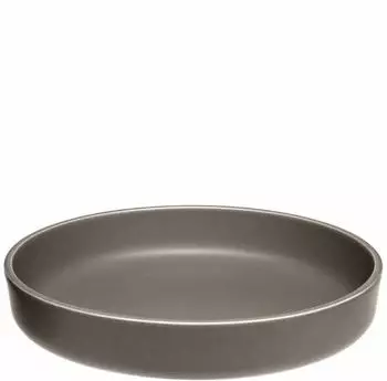 Leonardo ROMA Tiefer Keramikteller Taupe 20cm