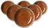 Ritzenhoff & Breker Suppenteller 21cm 6er Set Natura braun