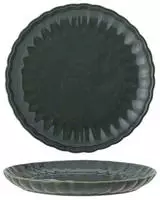 Bloomingville Latina Teller D20xH2cm &ndash; Steingut Speiseteller &ndash; Hochwertiger