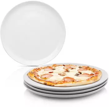 Sänger Pizzateller Set "New Port" 4-tlg., Porzellan, Weiß (800000991408)