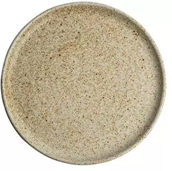 Olympia Canvas Runder Teller mit schmalem Rand, Weizen, 26,5cm (FA338)