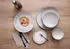 Ritzenhoff & Breker Dessertteller / Frühstücksteller 20,5cm 6er Set Natura grau