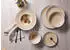 Ritzenhoff & Breker Dessertteller / Frühstücksteller 20,5cm 6er Set Natura creme