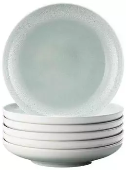Seltmann Weiden Sento Home Suppenteller &oslash; 21,3 cm 6er Set Aura mint