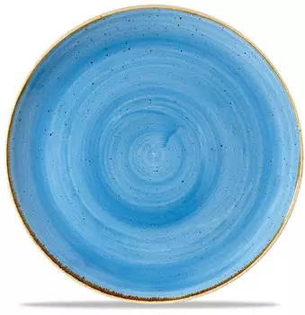 Churchill Stonecast Coupe Teller Porzellan Cornflower Blue 26cm (SCFSEV101)