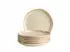 Mäser Cordelia Dessertteller-Set 6-teilig, Steinzeug, beige, 22cm (935450)