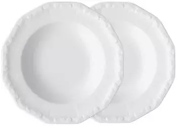 Rosenthal Maria Weiss Set 2 Suppenteller 23 cm