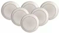 FR&Uuml;HST&Uuml;CKSTELLER Perlemor Sand beige &oslash; 23,8 cm 6er Set