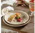 Villeroy & Boch like. by Perlemor Sand Frühstücksteller 6er Set D. 23,5cm Porzel