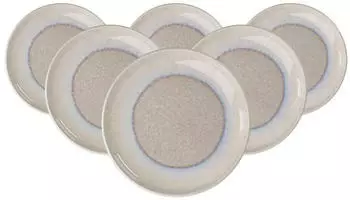 Villeroy & Boch like. by Perlemor Sand Dessertteller &oslash; 20,1 cm 6er Set