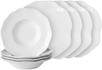 Villeroy & Boch Pura Pizza- & Pasta-Set 8-teilig