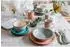 Mäser Lumaca Suppenteller-Set 6-teilig, Steinzeug, dunkelblau (935324)