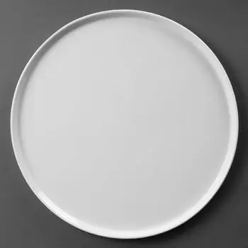 Olympia Whiteware Pizzateller 330mm, Porzellan (4er-Pack) (CD723)