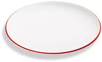 Gmundner Rubinroter Rand Dessertteller Cup (Ø 20cm) (0172TDCU20)