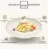 Sänger Key West Pastaschalen-Set, Steingut, creme, 6-teilig, 750ml (225820)