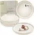 Sänger Key West Dessertteller-Set, Steingut, creme, 6-teilig (225810)