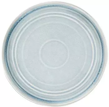 Olympia Cavolo flacher runder Teller eisblau 27cm (FB569)