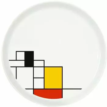 K&ouml;nitz Teller Coup "Hommage to Mondrian", &Oslash; 20cm