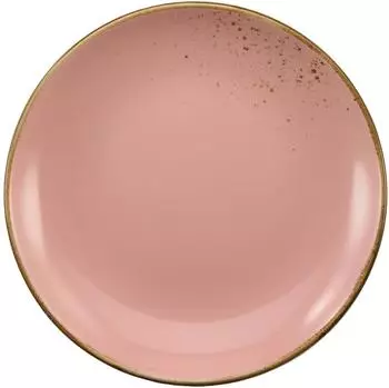 CreaTable Nature Collection Rose Dessertteller 6-tlg., Steinzeug, 21cm (21970)