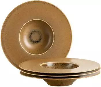Mäser Grumpy Gourmetteller, Porzellan, beige, 4-tlg. (935274)