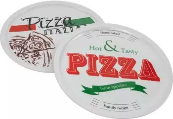 Spetebo Pizzateller 31,5cm Porzellan 2er-Set (2755)