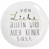 Kleiner Teller Von Liebe alleine