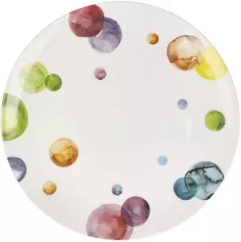 Goebel Colori Mix Speiseteller, bunt, Porzellan, 23cm (38709842-0)
