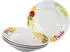 CreaTable Milano Pasta Pastateller 4-tlg., Porzellan (24444)