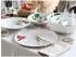 CreaTable Basilikum Pastateller-Set, Porzellan, 4-tlg. (23436)
